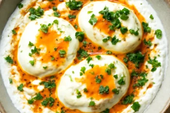 Klasszikus Çılbır fokhagymás joghurttal és petrezselyemmel