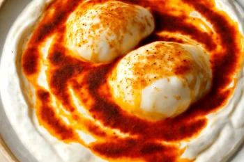 Klasszikus Çılbır fokhagymás joghurttal és pirospaprikás vajjal