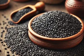 Fekete hántolatlan szezámmag – A mély ízvilágú, antioxidánsban gazdag mag