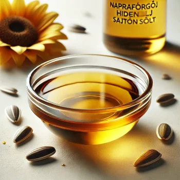 Hidegen sajtolt napraforgóolaj – A természetes aranyszínű egészség
