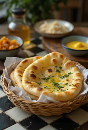 Fokhagymás naan, puha és ínycsiklandó indiai kenyér