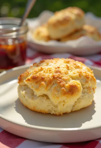 Kókuszreszelékes scone aranybarna, ropogós tetejű sütemények