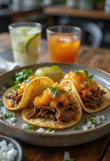 Tacos de Res con Salsa Habanero tálalva