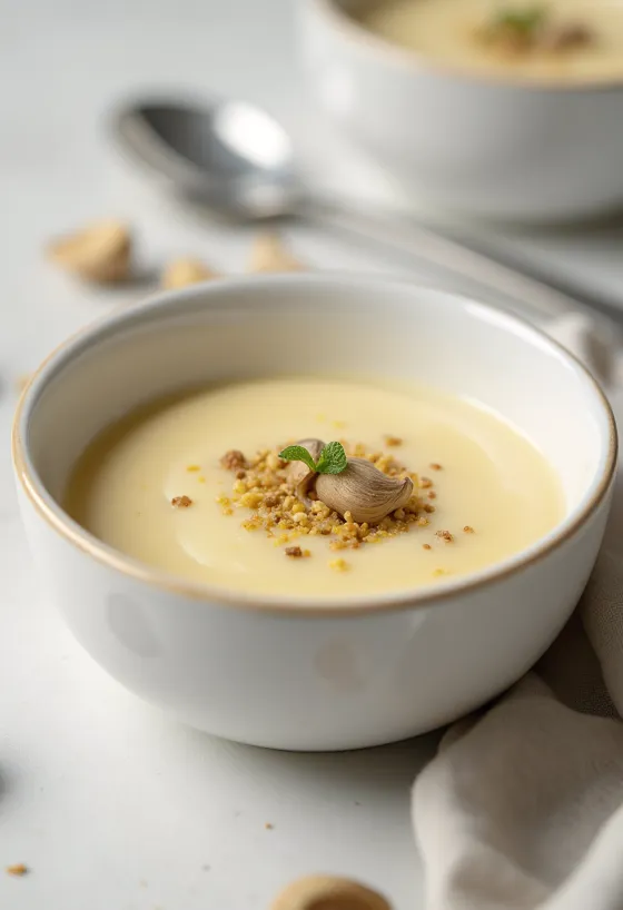 Kardamomos panna cotta pohárban