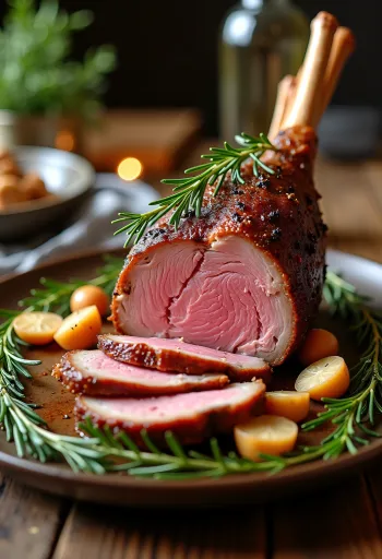Keto rozmaringos báránysült