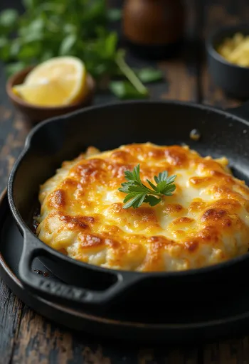 Saganaki klasszikus sajttal, ropogós aranybarna kéreggel tálalva