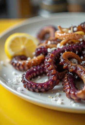BBQ polip friss fűszerekkel