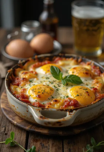 Parmigiana sült articsókával, rétegezve padlizsánnal, articsókával és parmezán sajttal