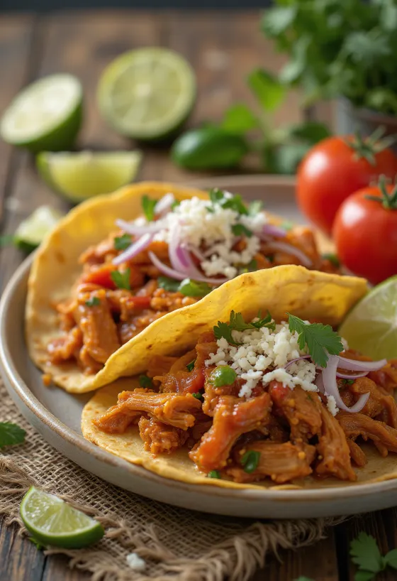 Tacos de Tinga tálalva