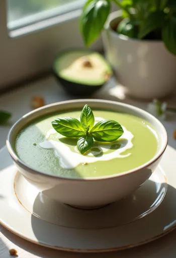 Keto cukkini krémleves