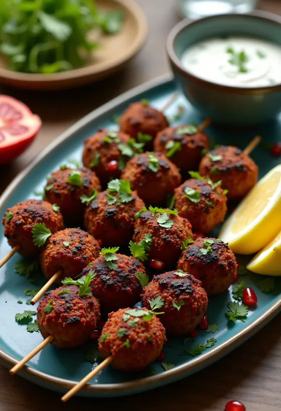 Keto fűszeres arab kofta