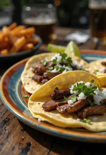 Tacos de Arrachera tálalva