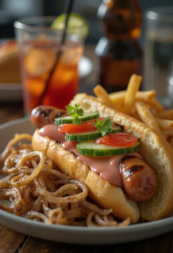 Titkos Recept Hot Dog tálalva