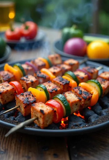 Keto nyársas kebab