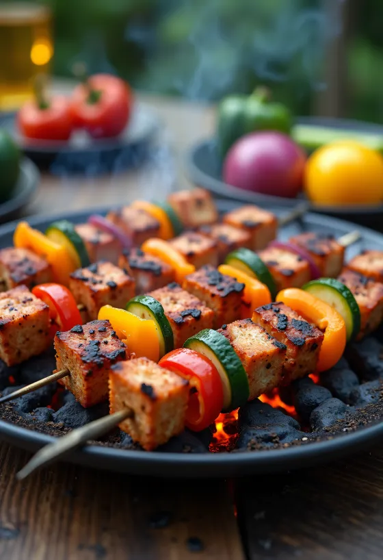 Keto nyársas kebab