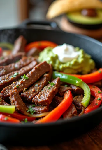 Keto marha fajitas