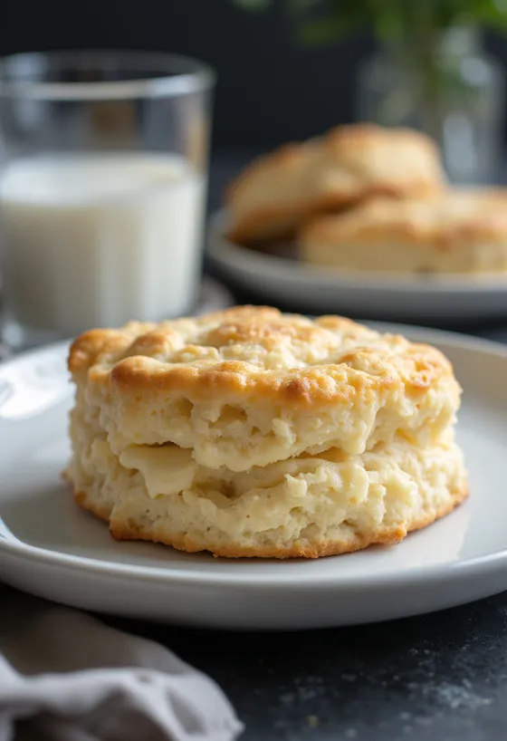 Tejfölös scone aranybarna, ropogós tetejű sütemények