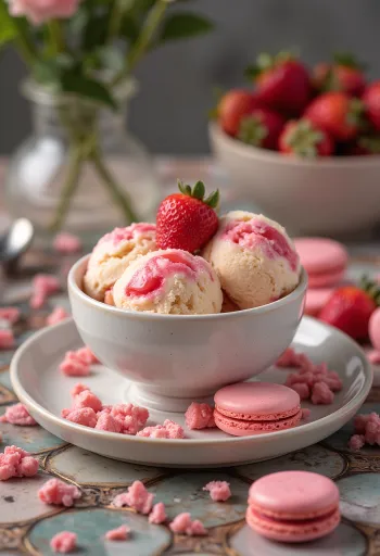 Macaronos eperfagylalt tálalva