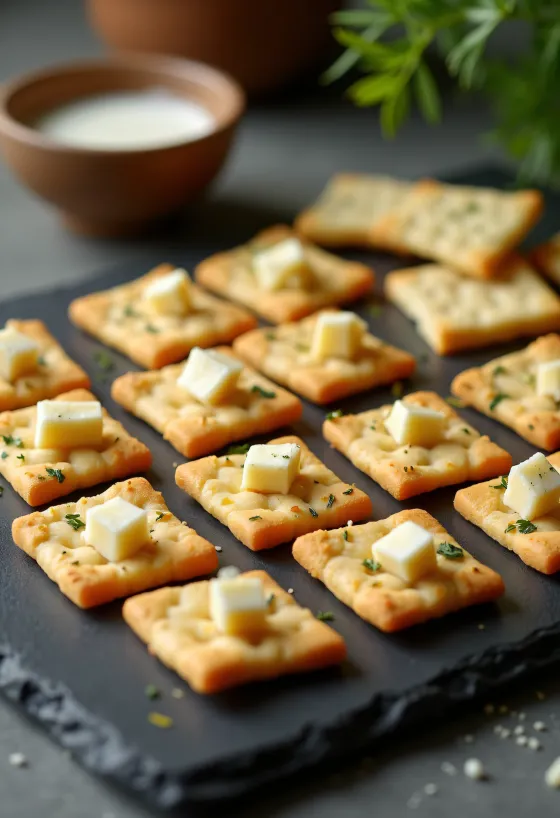 Keto sós kréker sajttal