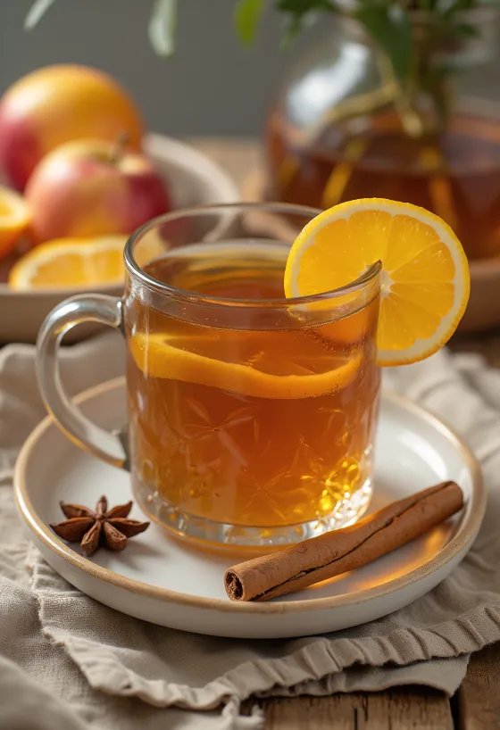 Illatos, forró almás cider bögrében