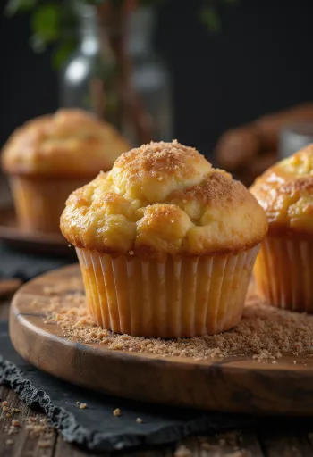Frissen sült kürtőskalács cupcake