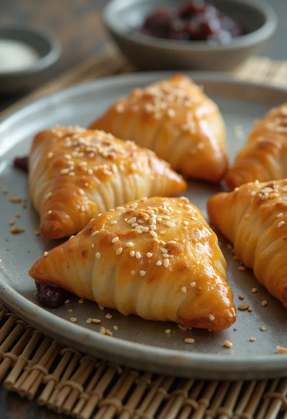 Taiyaki szezámmaggal, aranybarna tésztában, friss és ínycsiklandó