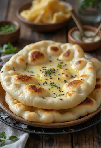 Gluténmentes naan, puha és ínycsiklandó indiai kenyér