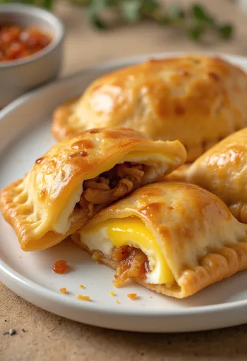Tojásos empanada ropogós tésztában