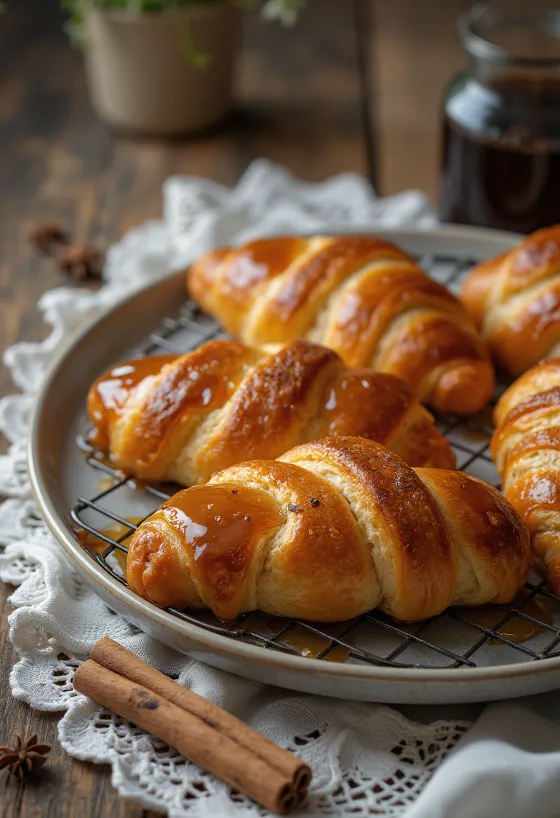 Koeksister fűszeres szirupban, dél-afrikai édesség ropogós tésztával