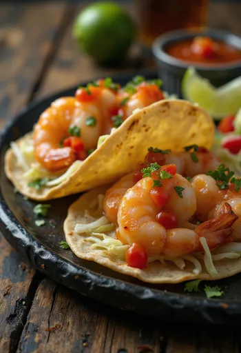 Garnélás tacos habanero szósszal