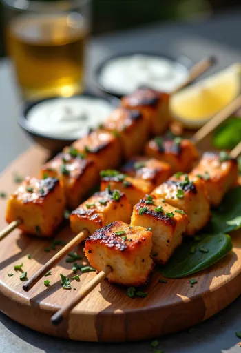 Keto csirke souvlaki