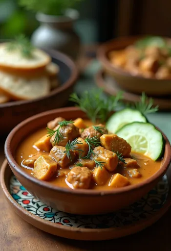 Keto szudáni bárány ragu tálban