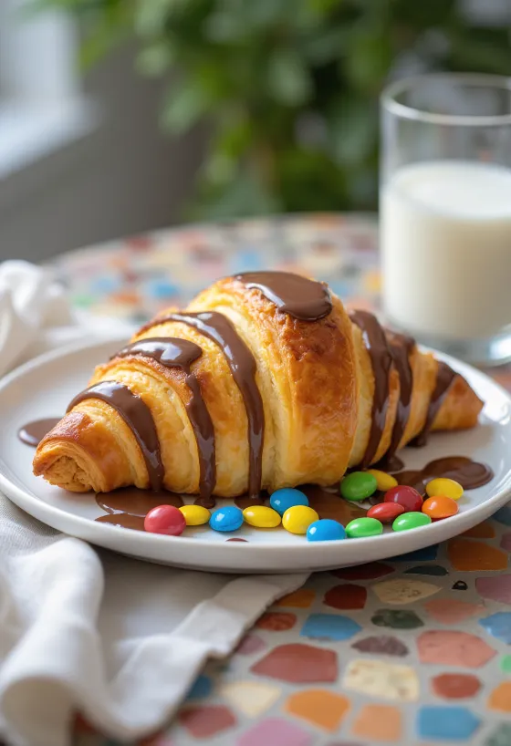 M&M\'s croissant tálalva