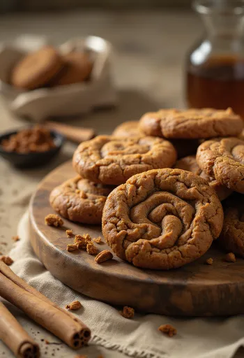 Pepparkakor teljes kiőrlésű liszttel, ropogós, fűszeres karácsonyi sütemények