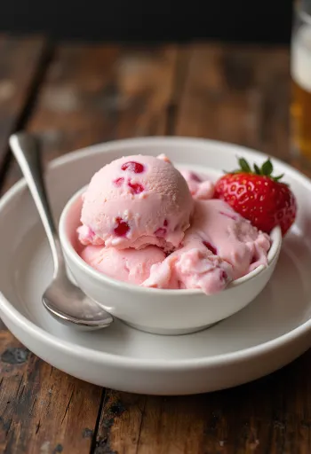 Häagen-Dazs Strawberries & Cream fagylalt eperöntettel és tejszínes krémes alappal