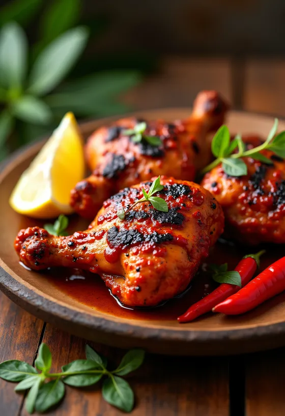 Keto mozambiki piri piri csirke