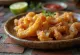 Chicharrón, ropogós sertéshús tálalva