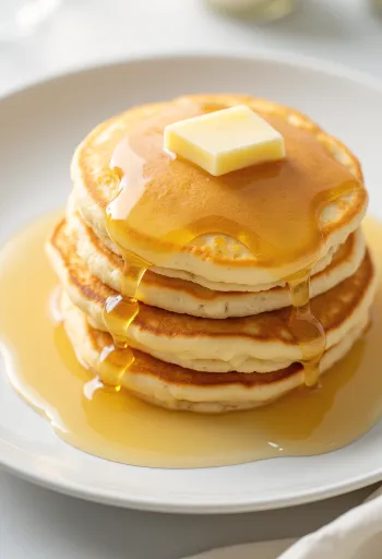 Golden Syrup Pancake brit palacsinta tálalva