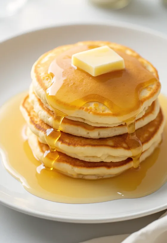 Golden Syrup Pancake brit palacsinta tálalva