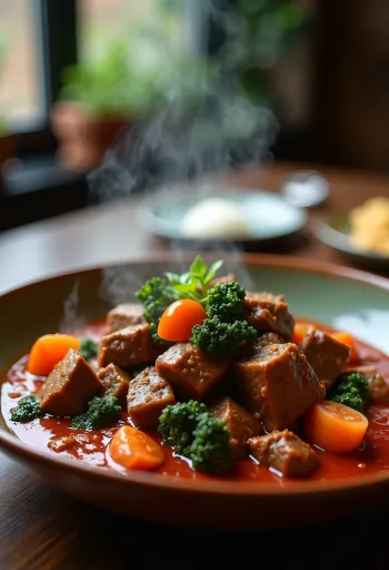 Keto zimbabwei marhapörkölt kellel