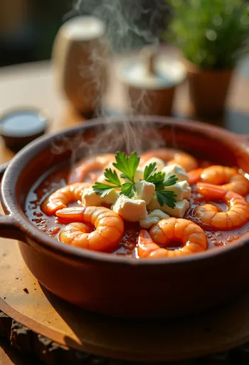 Keto paradicsomos garnéla saganaki