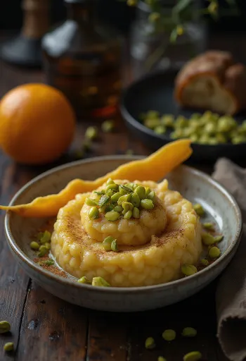 Halva pisztáciával, török édesség, tálban