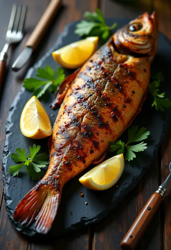Keto kameruni fűszeres hal roston