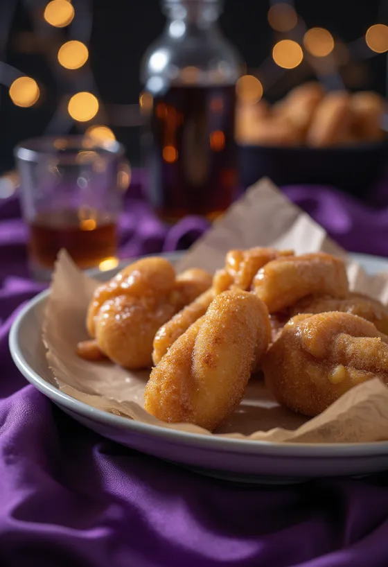 Beaver Tails sült tészta fahéjas cukorral