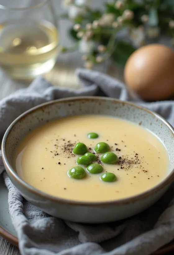 Bisque krémesen, gazdag tejszínes leves