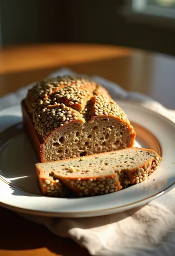 Szeletelt keto magos kenyér