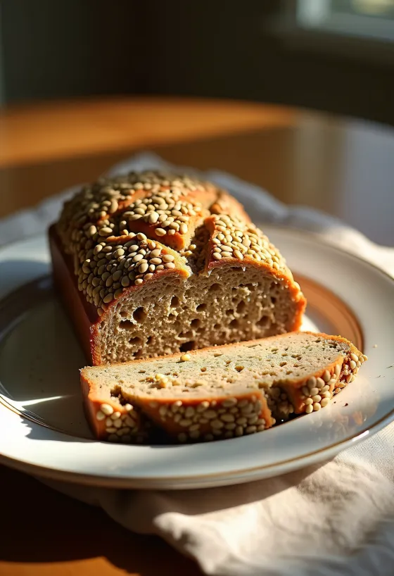 Szeletelt keto magos kenyér