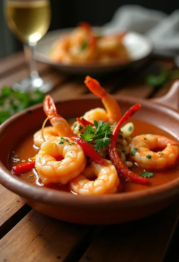 Gambas al Ajillo tálalva