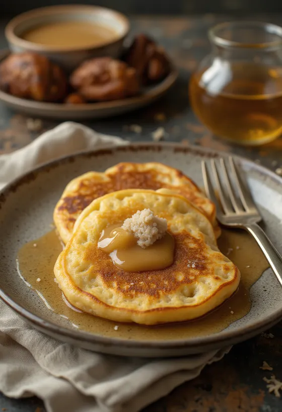 Pfannkuchen tálalva