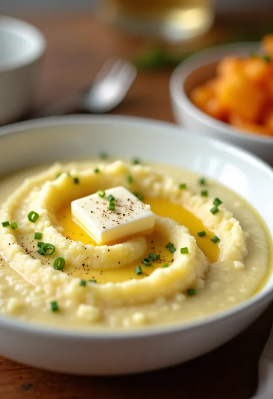 Krémes keto karfiolpüré